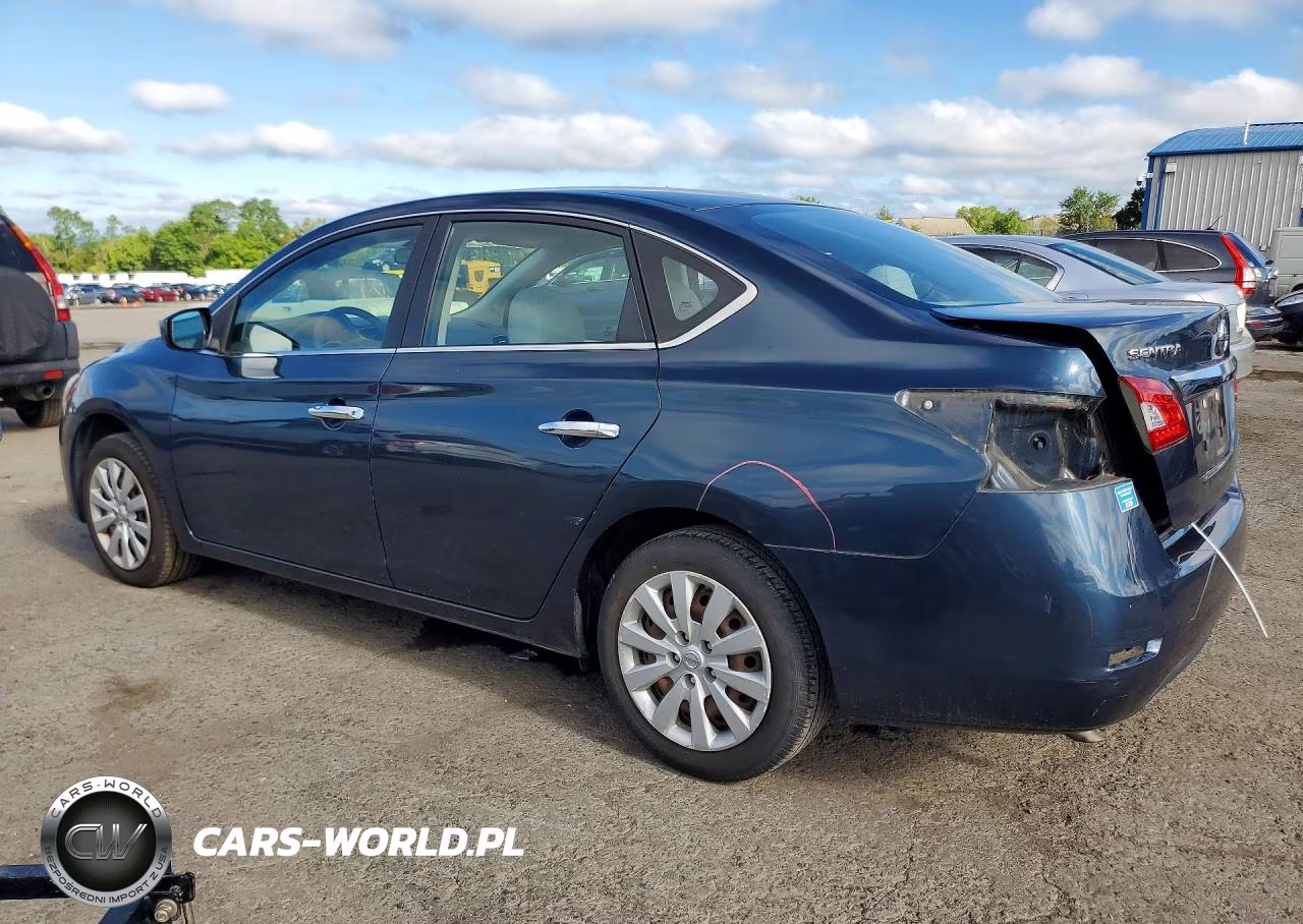2014 Nissan Sentra Sv VIN:3N1AB7AP6EL621680 - 2