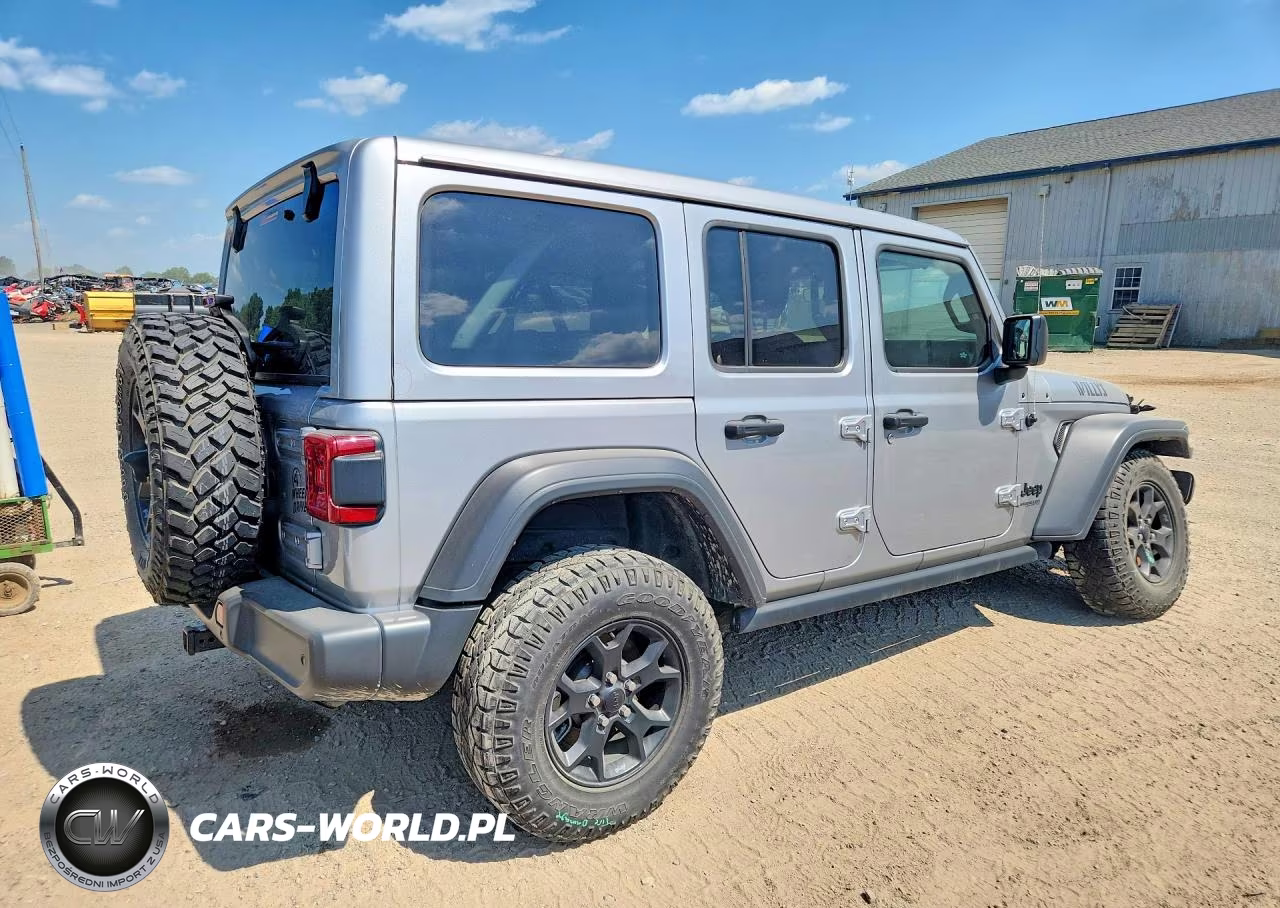 2020 Jeep Wrangler Unlimited Sport VIN:1C4HJXDN9LW313239 - 3