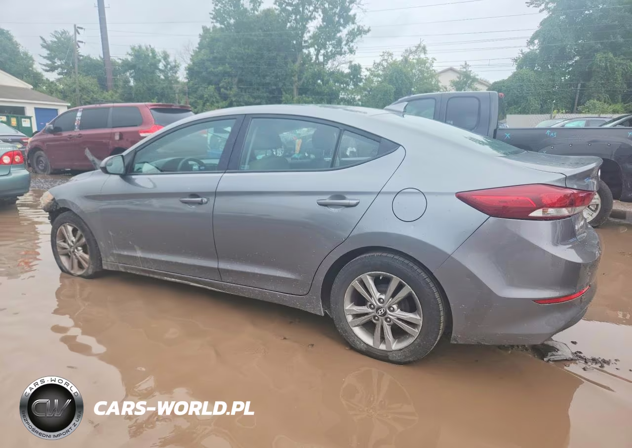 2017 Hyundai Elantra Se VIN:KMHD84LF9HU371322 - 2