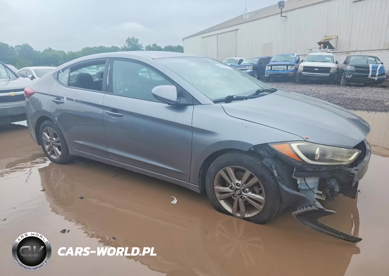 2017 Hyundai Elantra Se VIN:KMHD84LF9HU371322 - 4