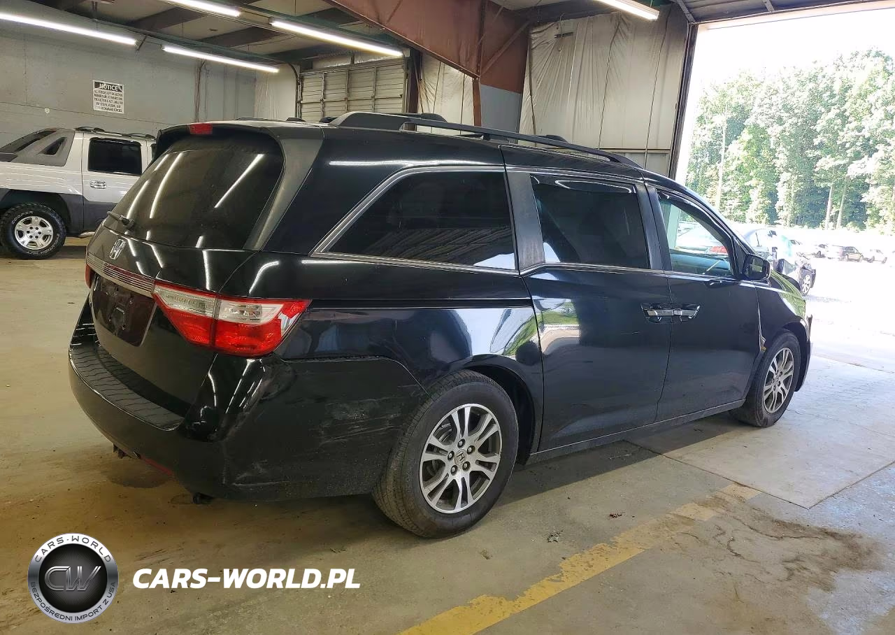 2013 Honda Odyssey Exl VIN:5FNRL5H68DB039690 - 3