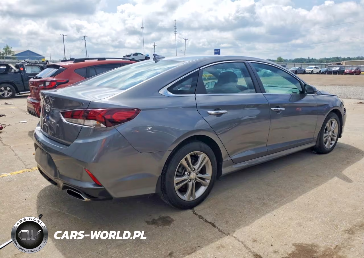 2019 Hyundai Sonata Sel VIN:5NPE34AF0KH814744 - 3