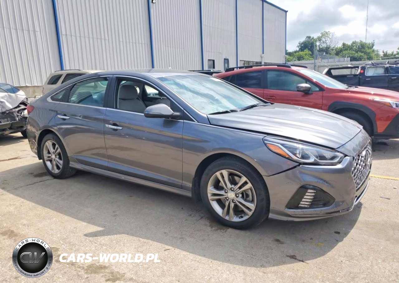 2019 Hyundai Sonata Sel VIN:5NPE34AF0KH814744 - 4