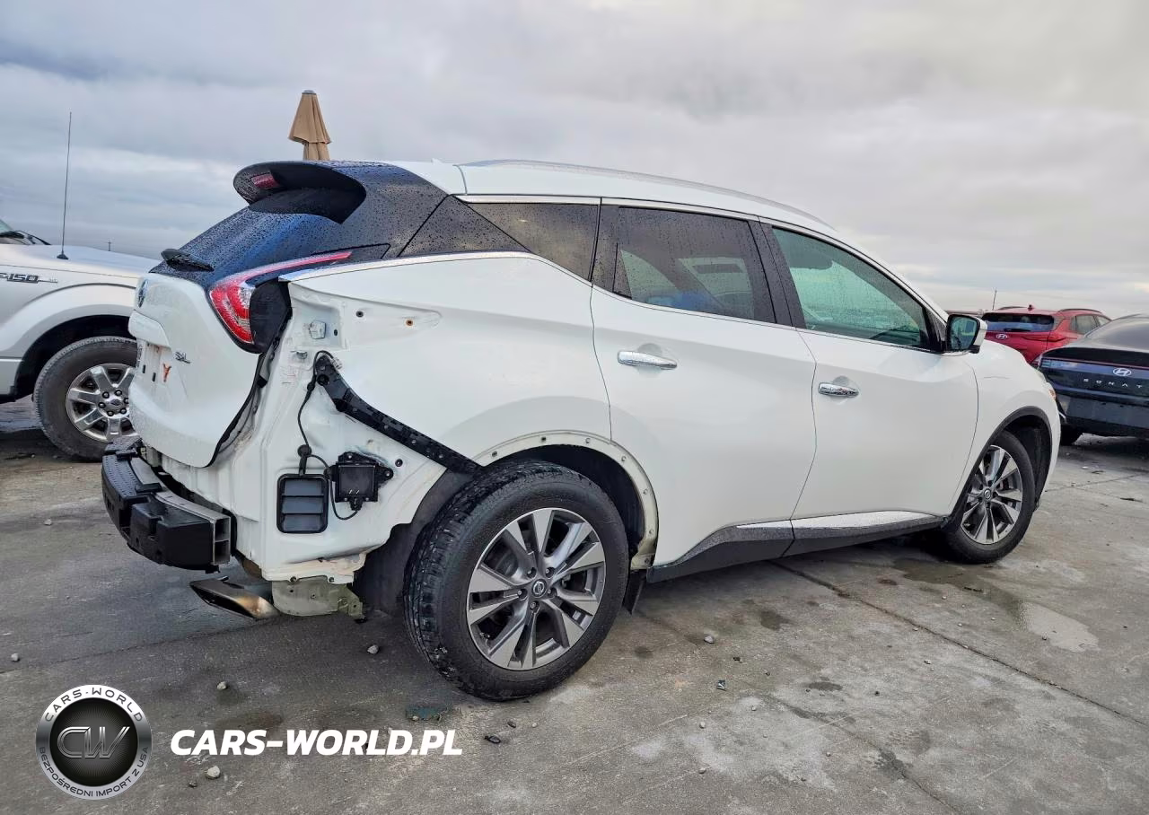2015 Nissan Murano Sl VIN:5N1AZ2MG3FN262891 - 3