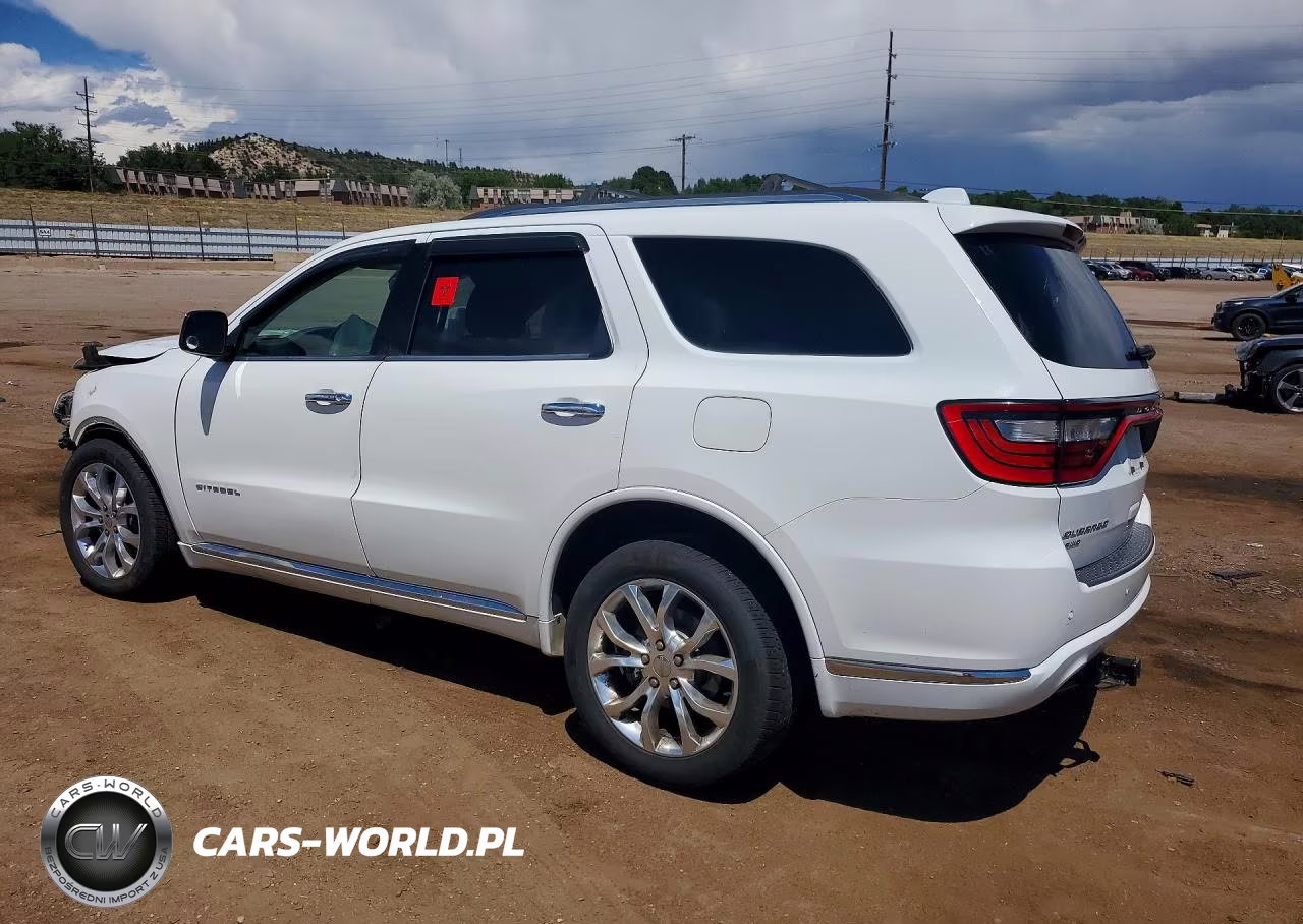 2016 Dodge Durango Citadel VIN:1C4RDJEG9GC416340 - 2