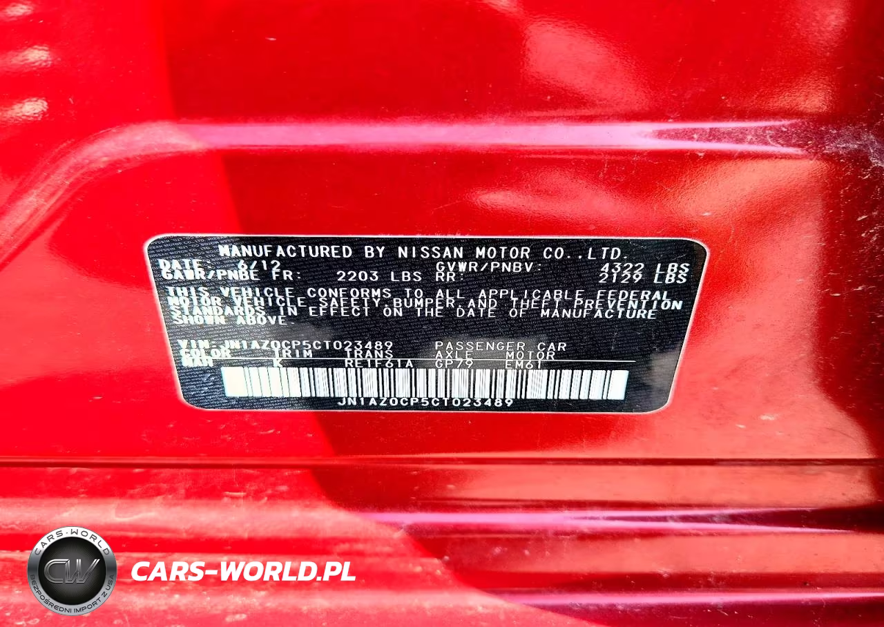 2012 Nissan Leaf Sv VIN:JN1AZ0CP5CT023489 - 13