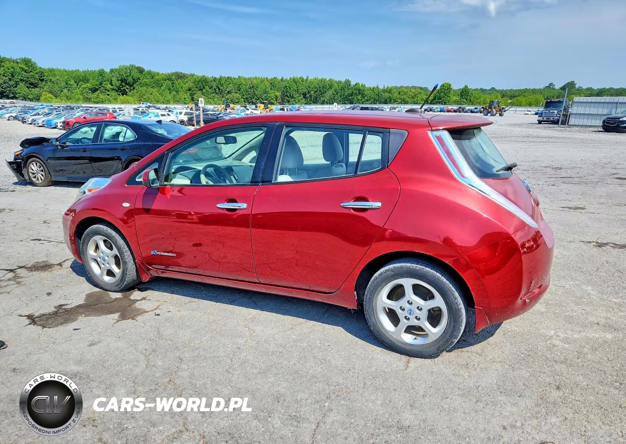 2012 Nissan Leaf Sv VIN:JN1AZ0CP5CT023489 - 2