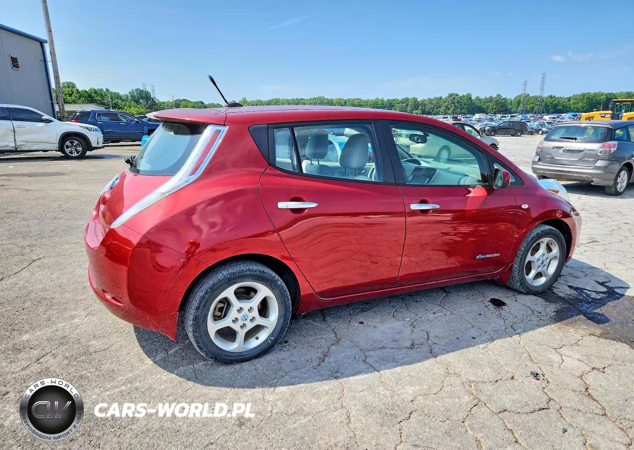 2012 Nissan Leaf Sv VIN:JN1AZ0CP5CT023489 - 3