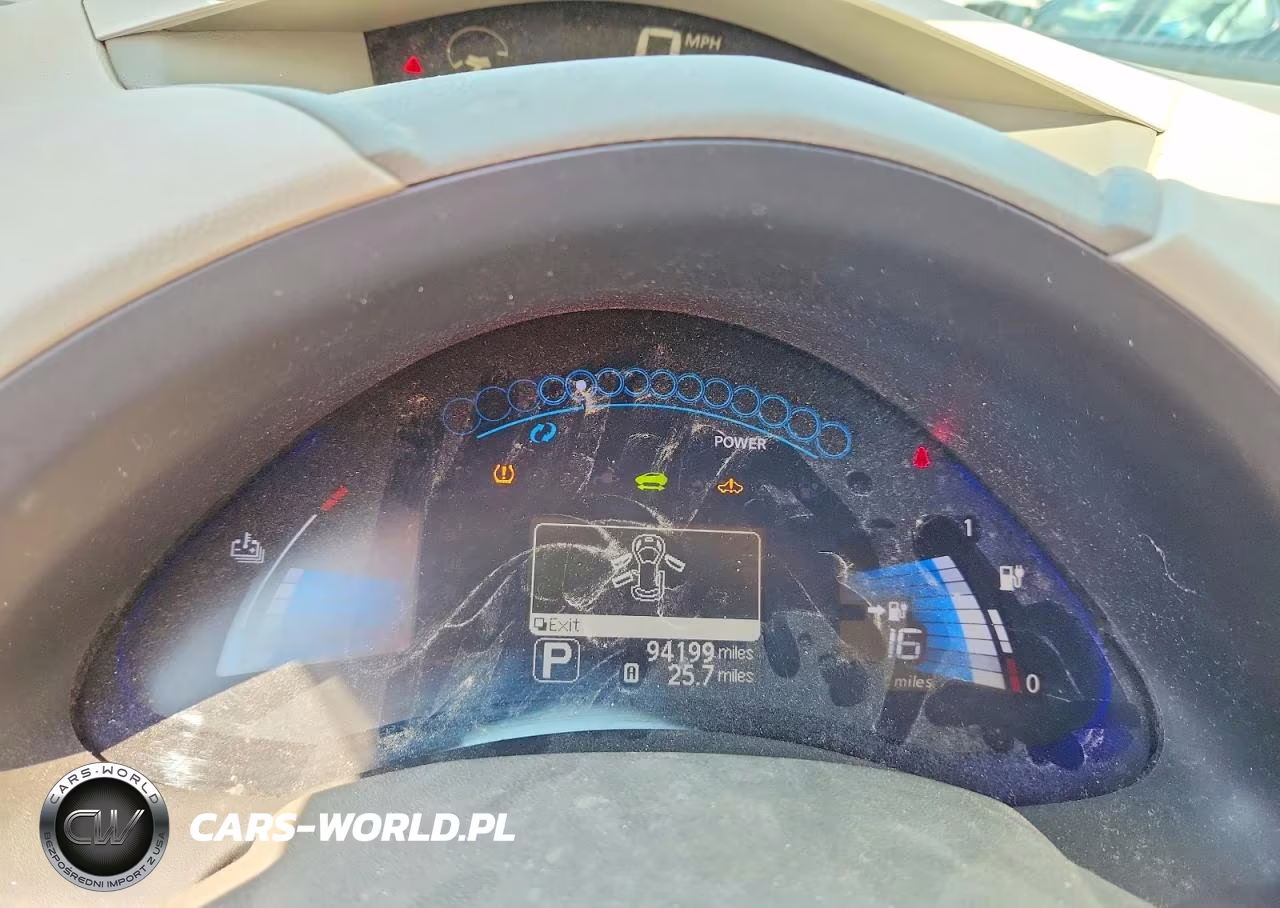 2012 Nissan Leaf Sv VIN:JN1AZ0CP5CT023489 - 9