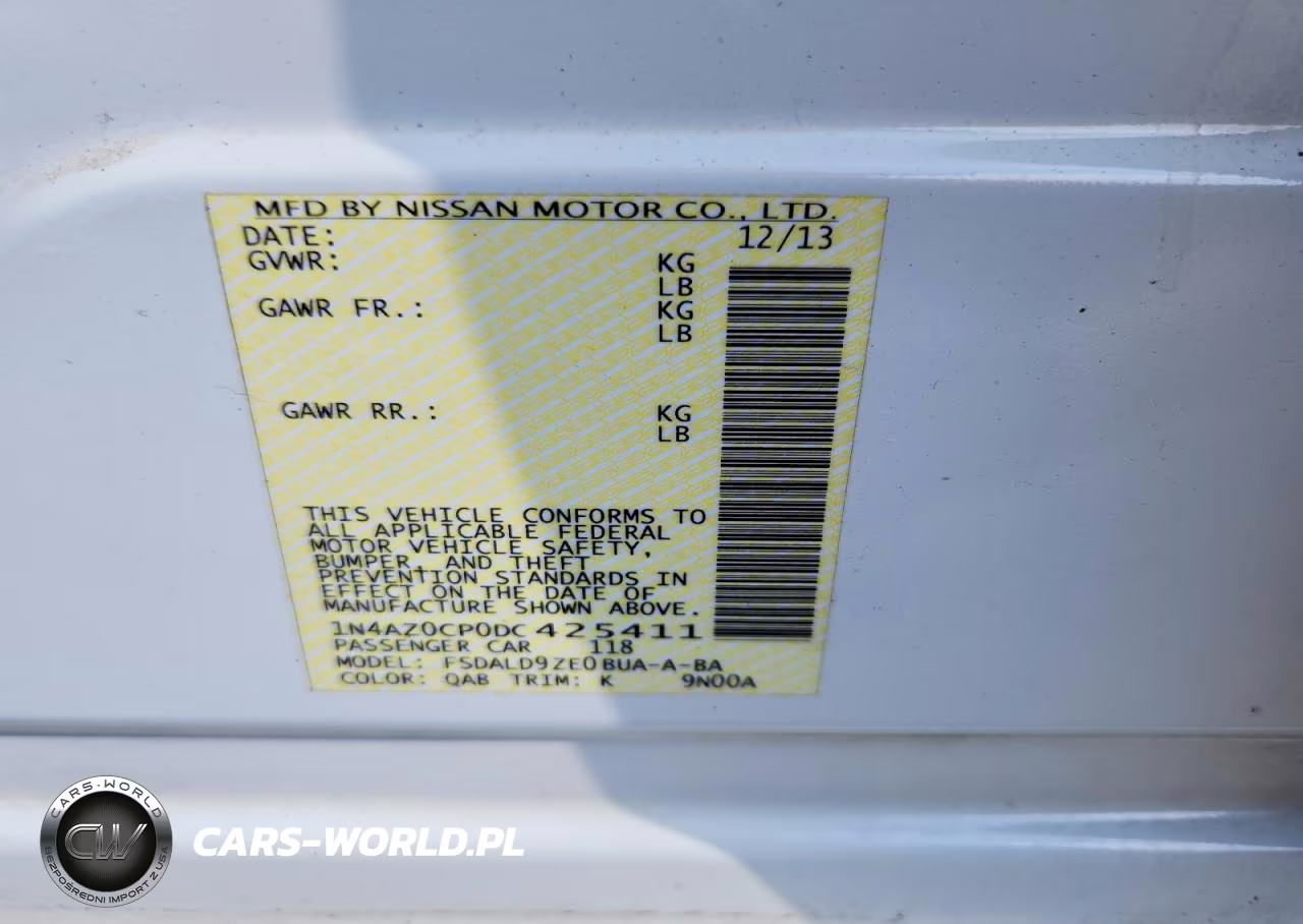 2013 Nissan Leaf S VIN:1N4AZ0CP0DC425411 - 13