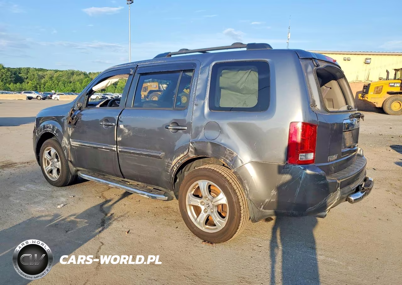 2013 Honda Pilot Exl VIN:5FNYF4H5XDB068709 - 2