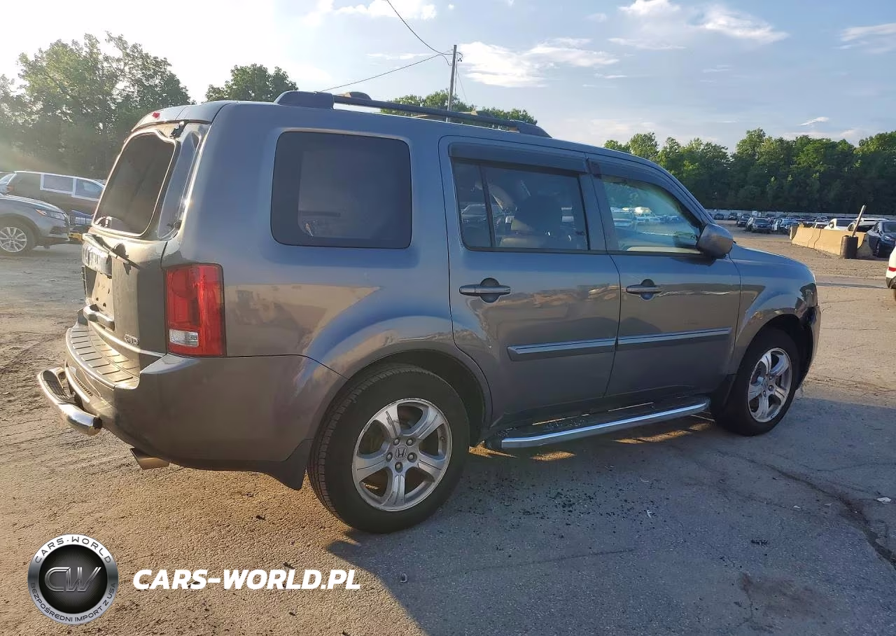 2013 Honda Pilot Exl VIN:5FNYF4H5XDB068709 - 3