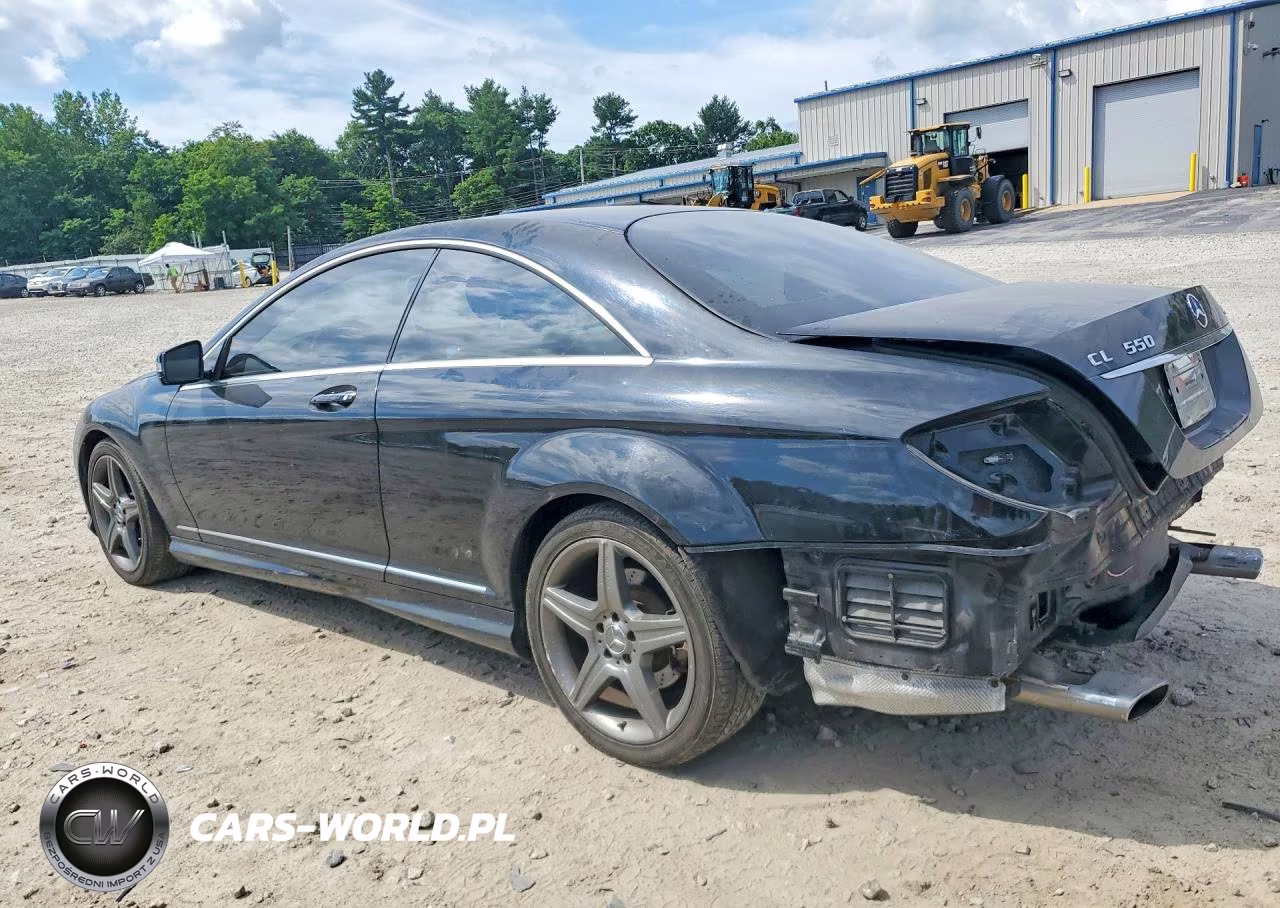 2010 Mercedes-Benz Cl 550 4Matic VIN:WDDEJ8GB0AA025524 - 2