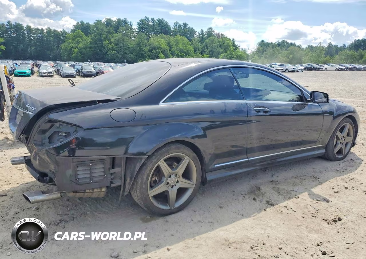 2010 Mercedes-Benz Cl 550 4Matic VIN:WDDEJ8GB0AA025524 - 3