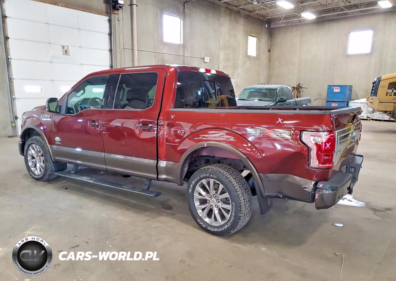 2016 Ford F150 Supercrew VIN:1FTEW1EGXGFD36665 - 2