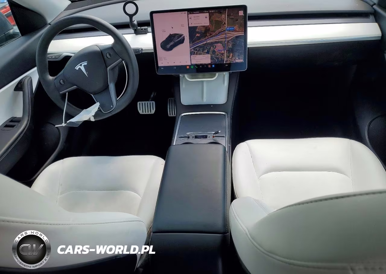 2022 Tesla Model Y VIN:7SAYGDEF2NF307894 - 8