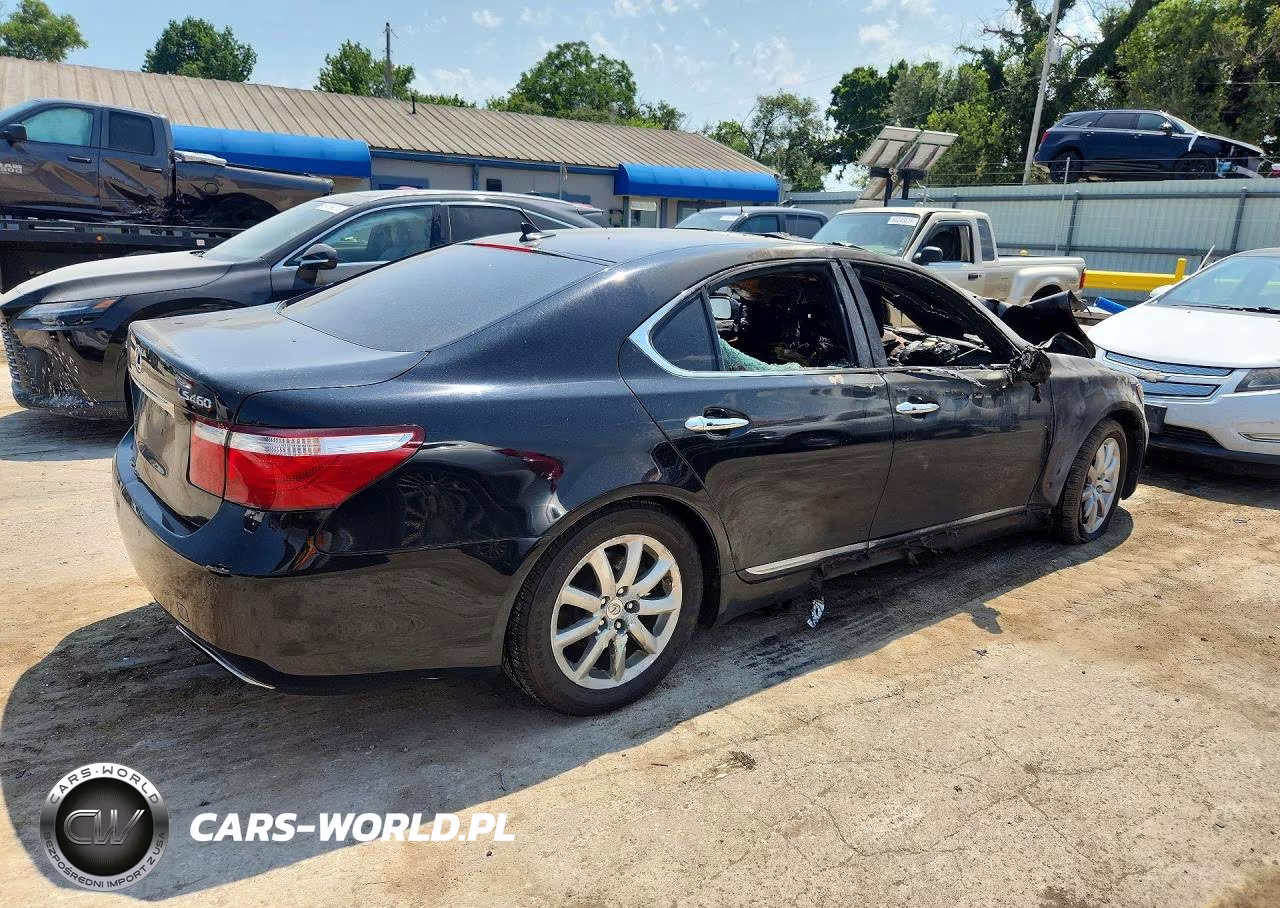 2009 Lexus Ls 460 VIN:JTHBL46F395084610 - 3