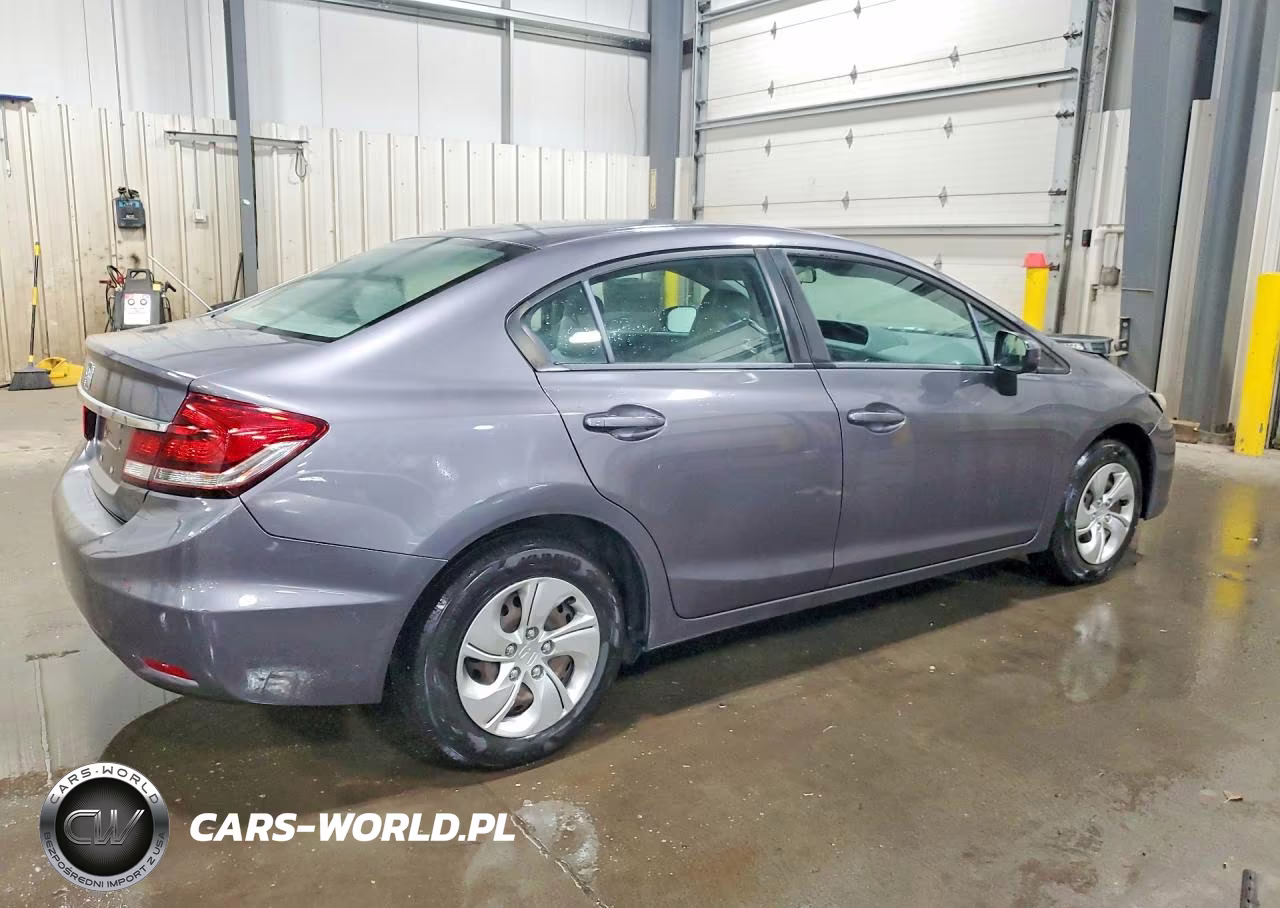 2015 Honda Civic Lx VIN:19XFB2E5XFE039604 - 3