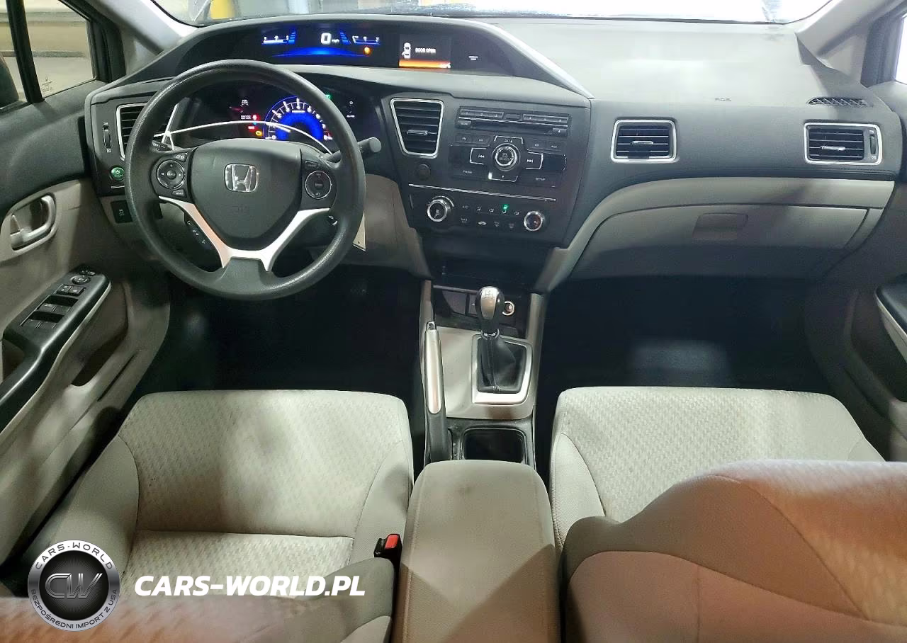 2015 Honda Civic Lx VIN:19XFB2E5XFE039604 - 8