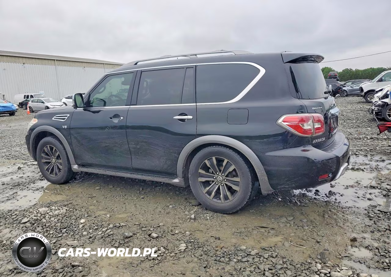 2017 Nissan Armada Platinum VIN:JN8AY2NE7H9706567 - 2