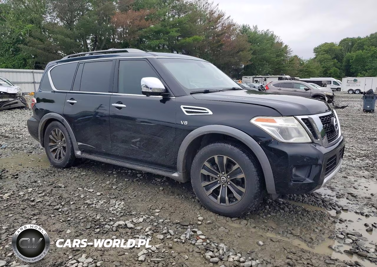 2017 Nissan Armada Platinum VIN:JN8AY2NE7H9706567 - 4