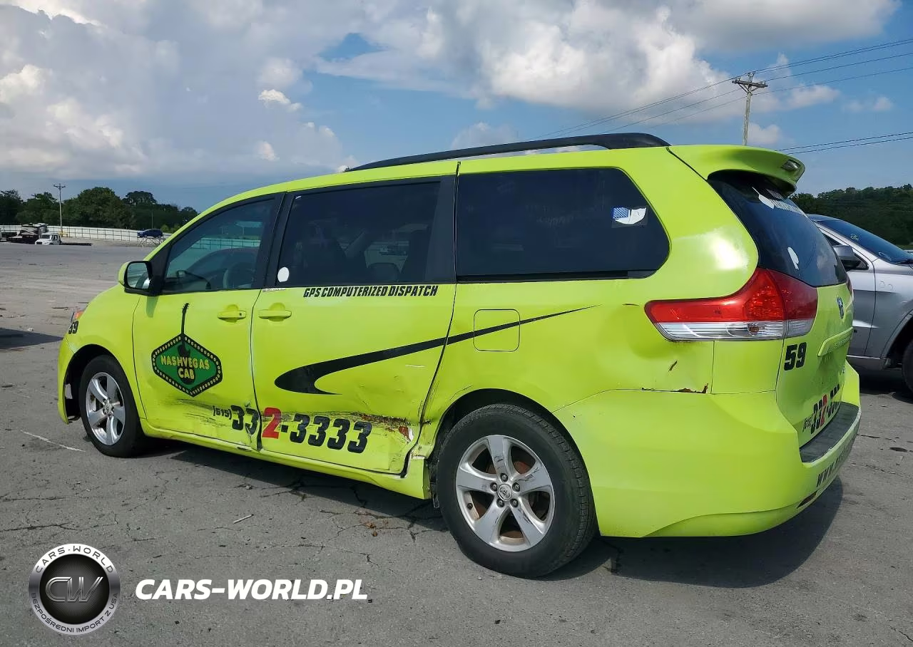 2012 Toyota Sienna Le VIN:5TDKK3DC3CS190757 - 2