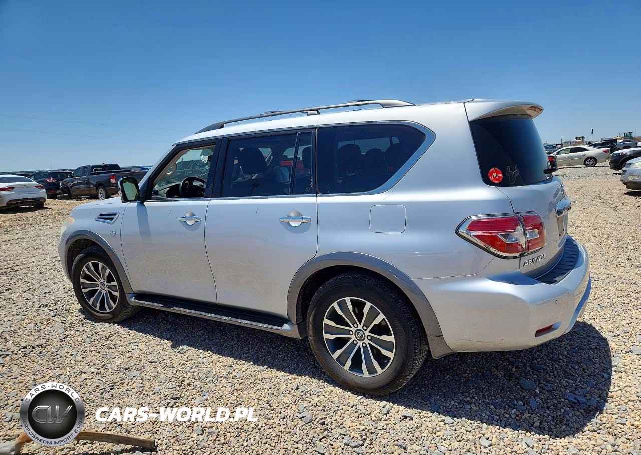 2018 Nissan Armada Sl VIN:JN8AY2ND7J9051047 - 2