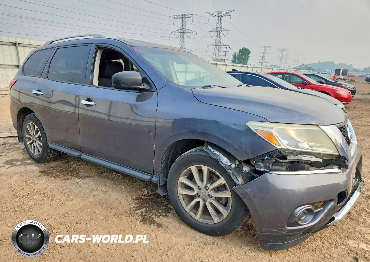 2014 Nissan Pathfinder Sv VIN:5N1AR2MM6EC617374 - 4