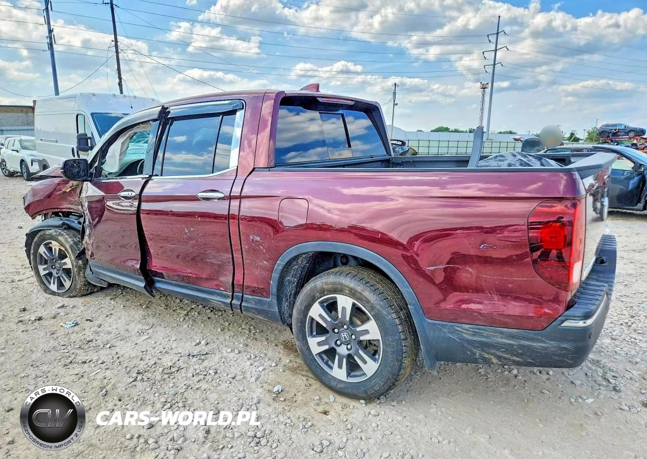 2019 Honda Ridgeline Rtl VIN:5FPYK3F78KB036873 - 2
