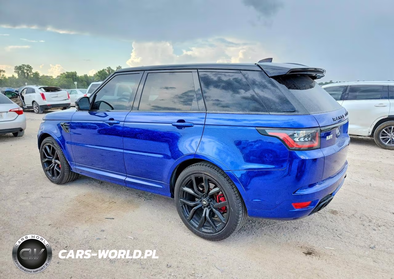 2020 Land Rover Range Rover Sport Svr VIN:SALWZ2RE9LA898664 - 2