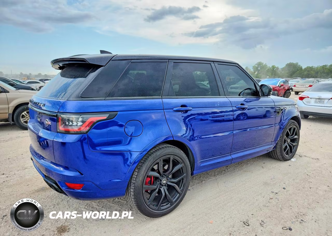 2020 Land Rover Range Rover Sport Svr VIN:SALWZ2RE9LA898664 - 3