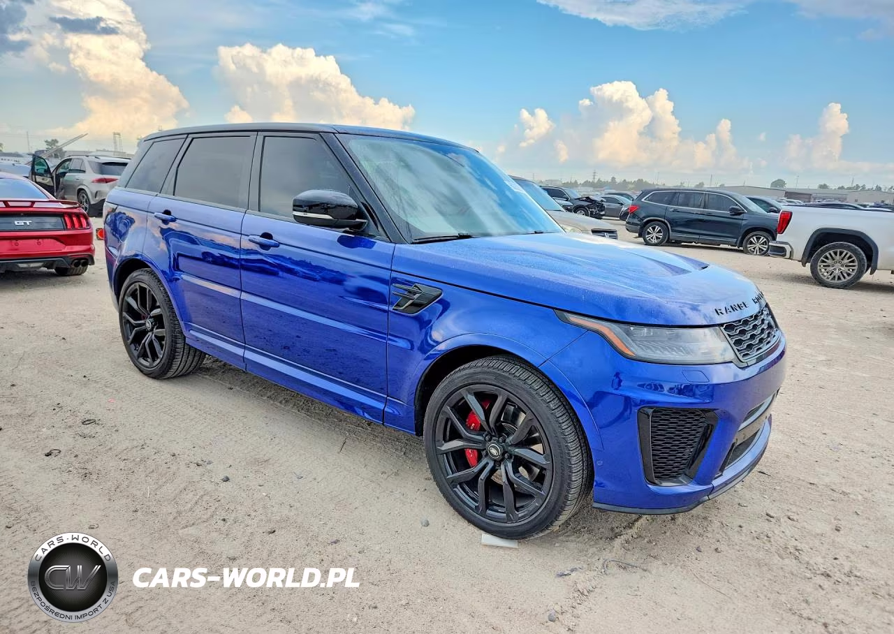 2020 Land Rover Range Rover Sport Svr VIN:SALWZ2RE9LA898664 - 4