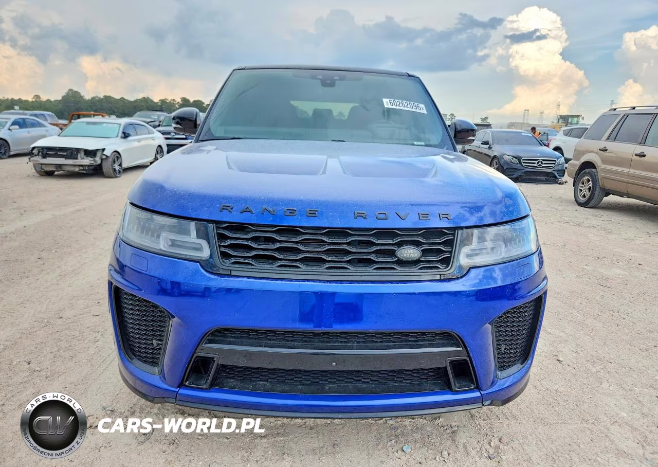 2020 Land Rover Range Rover Sport Svr VIN:SALWZ2RE9LA898664 - 5