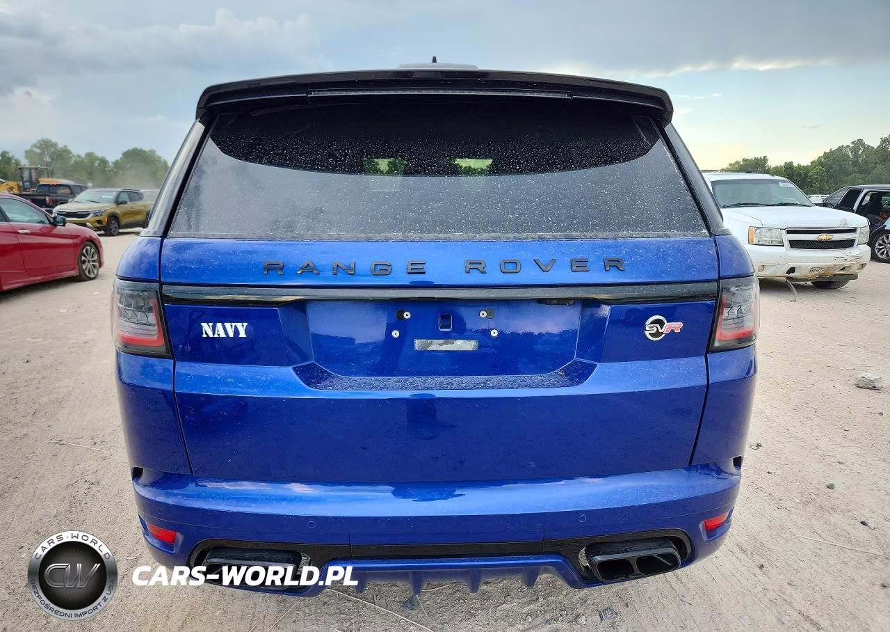 2020 Land Rover Range Rover Sport Svr VIN:SALWZ2RE9LA898664 - 6