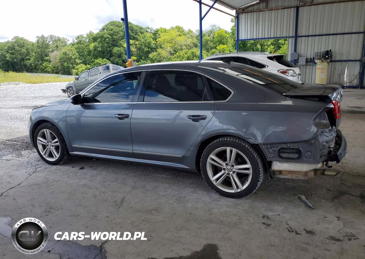 2014 Volkswagen Passat Sel VIN:1VWCS7A36EC017140 - 2
