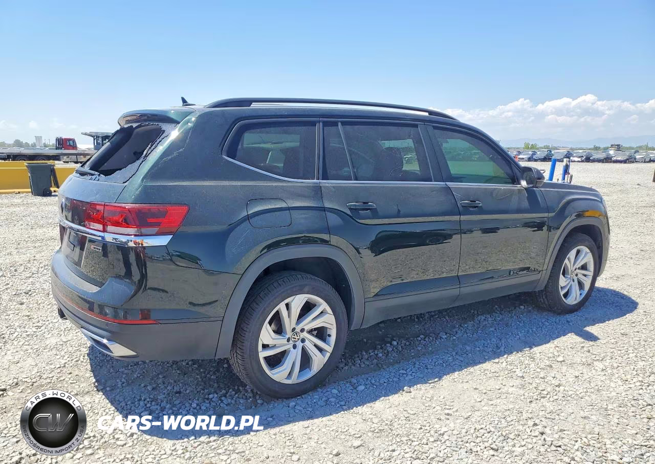 2021 Volkswagen Atlas Se VIN:1V2KR2CA4MC550173 - 3