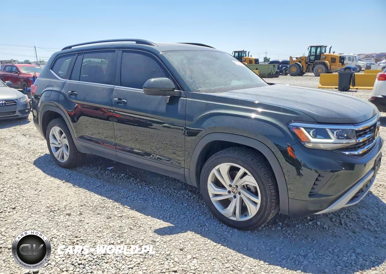 2021 Volkswagen Atlas Se VIN:1V2KR2CA4MC550173 - 4