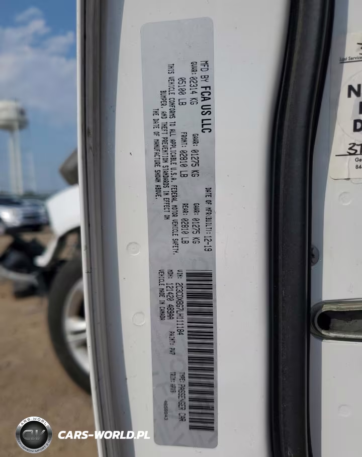 2020 Dodge Charger Sxt VIN:2C3CDXBG7LH111184 - 13