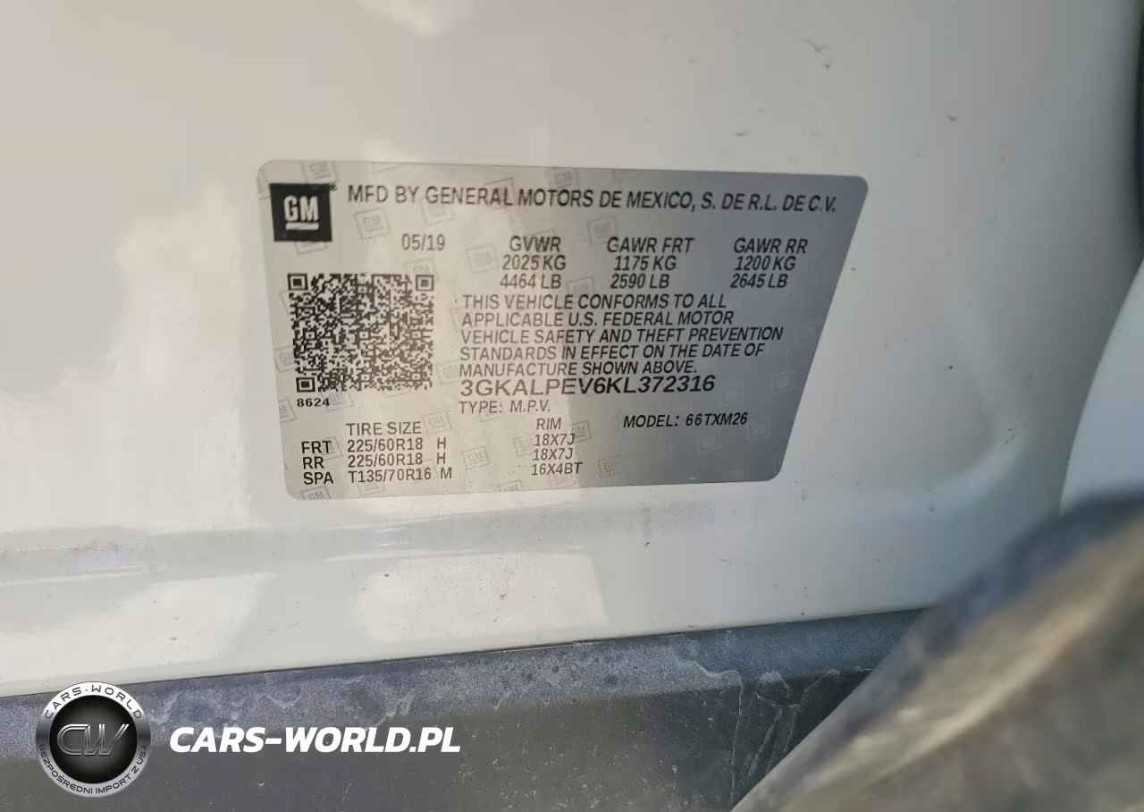 2019 GMC Terrain Slt VIN:3GKALPEV6KL372316 - 14