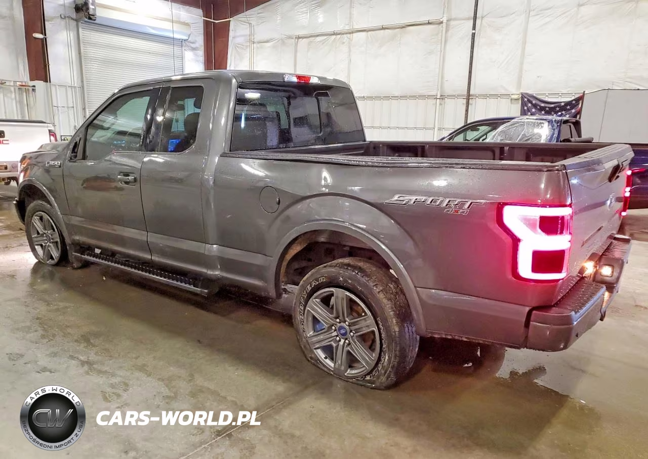 2020 Ford F150 Super Cab VIN:1FTFX1E59LKE27945 - 2