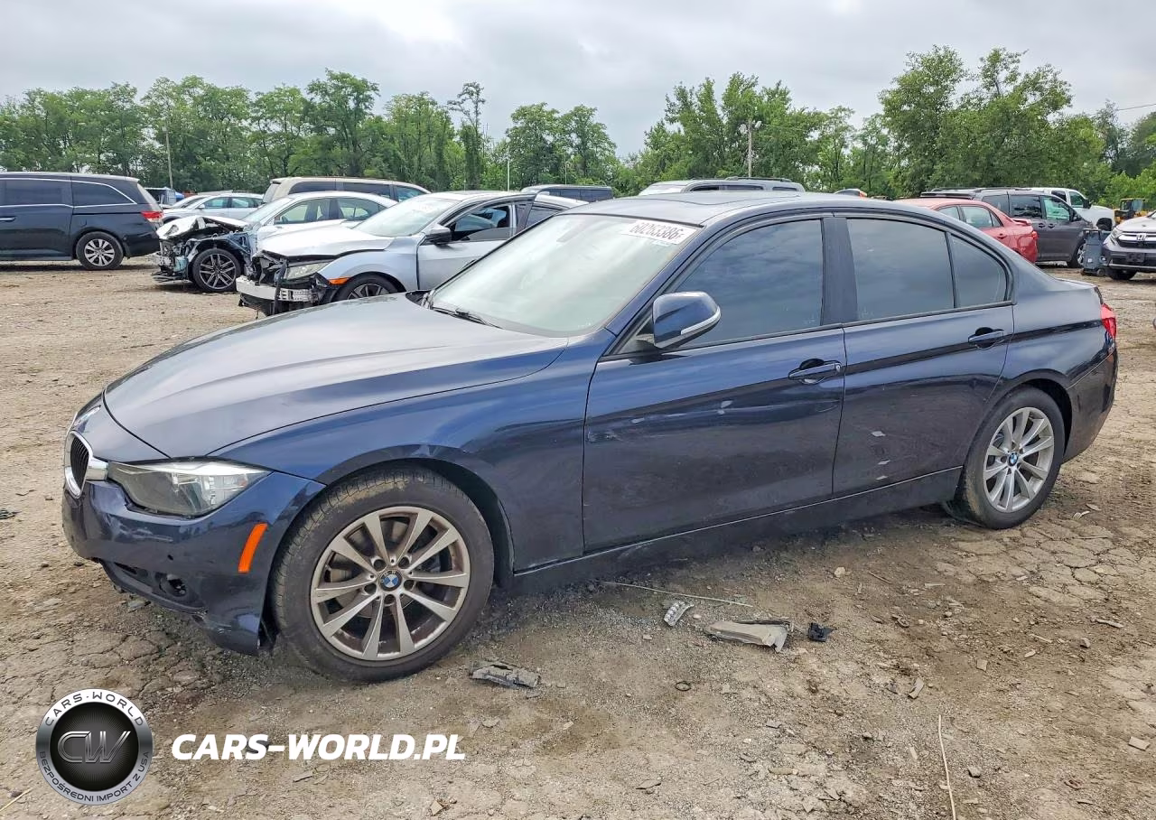 2017 BMW 320 I VIN:WBA8E1G34HNU15926 - 1
