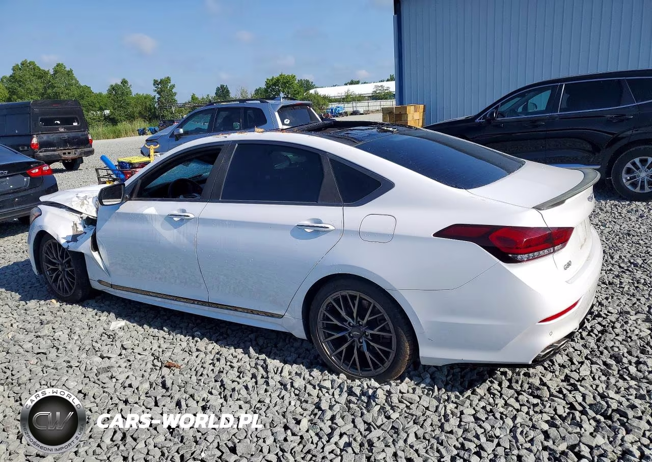 2018 Genesis G80 Sport VIN:KMHGN4JB7JU285485 - 2
