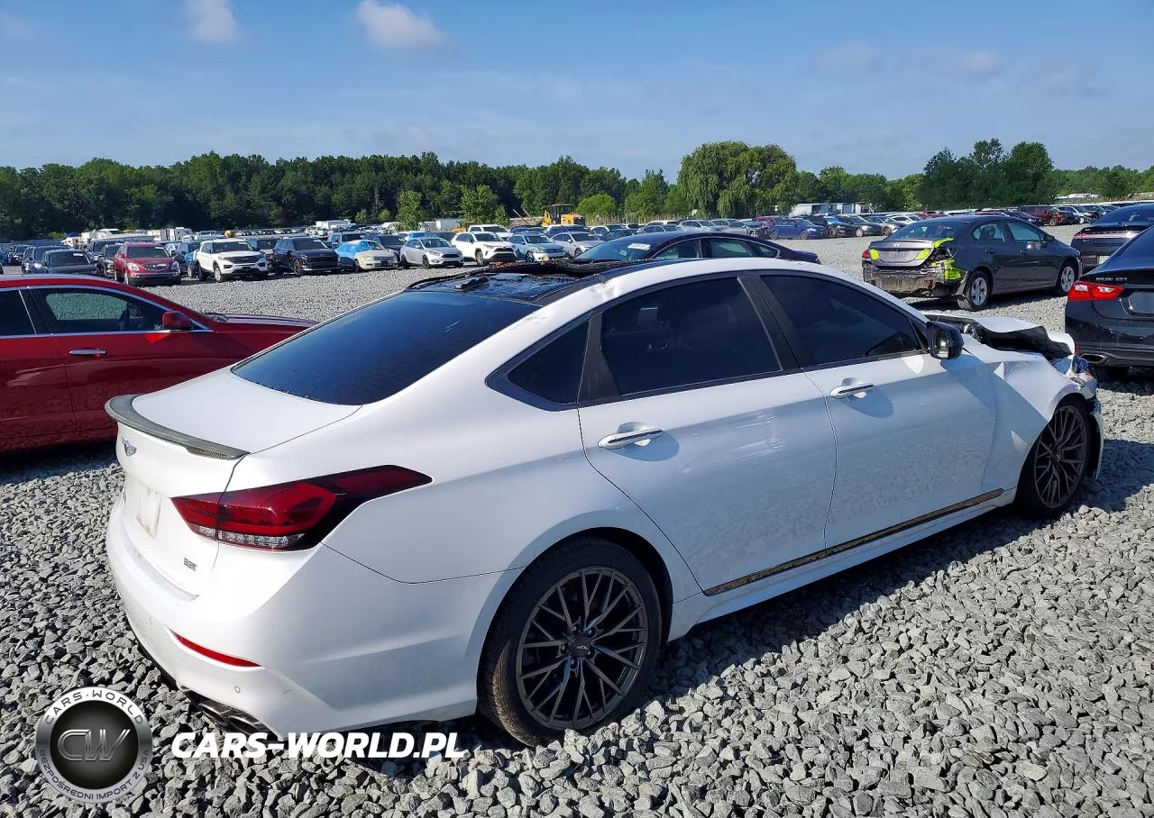 2018 Genesis G80 Sport VIN:KMHGN4JB7JU285485 - 3