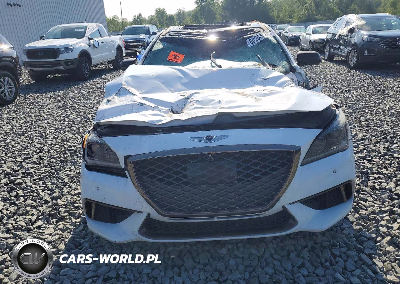 2018 Genesis G80 Sport VIN:KMHGN4JB7JU285485 - 5