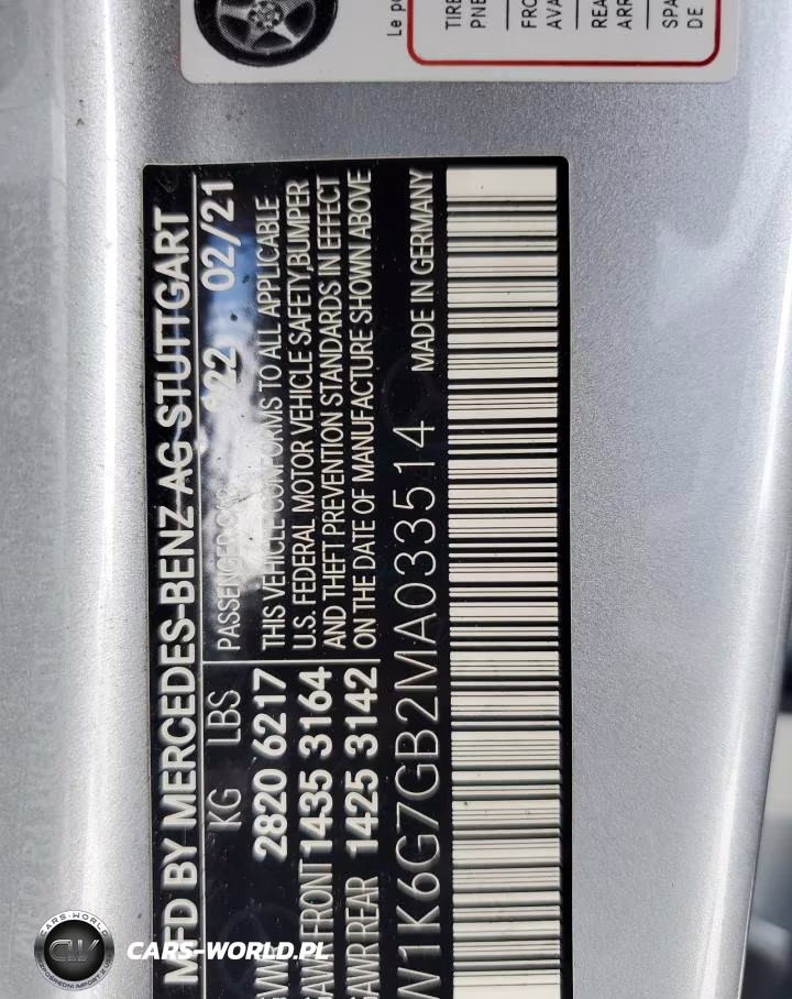 2021 Mercedes-Benz S 580 4Matic VIN:W1K6G7GB2MA033514 - 12