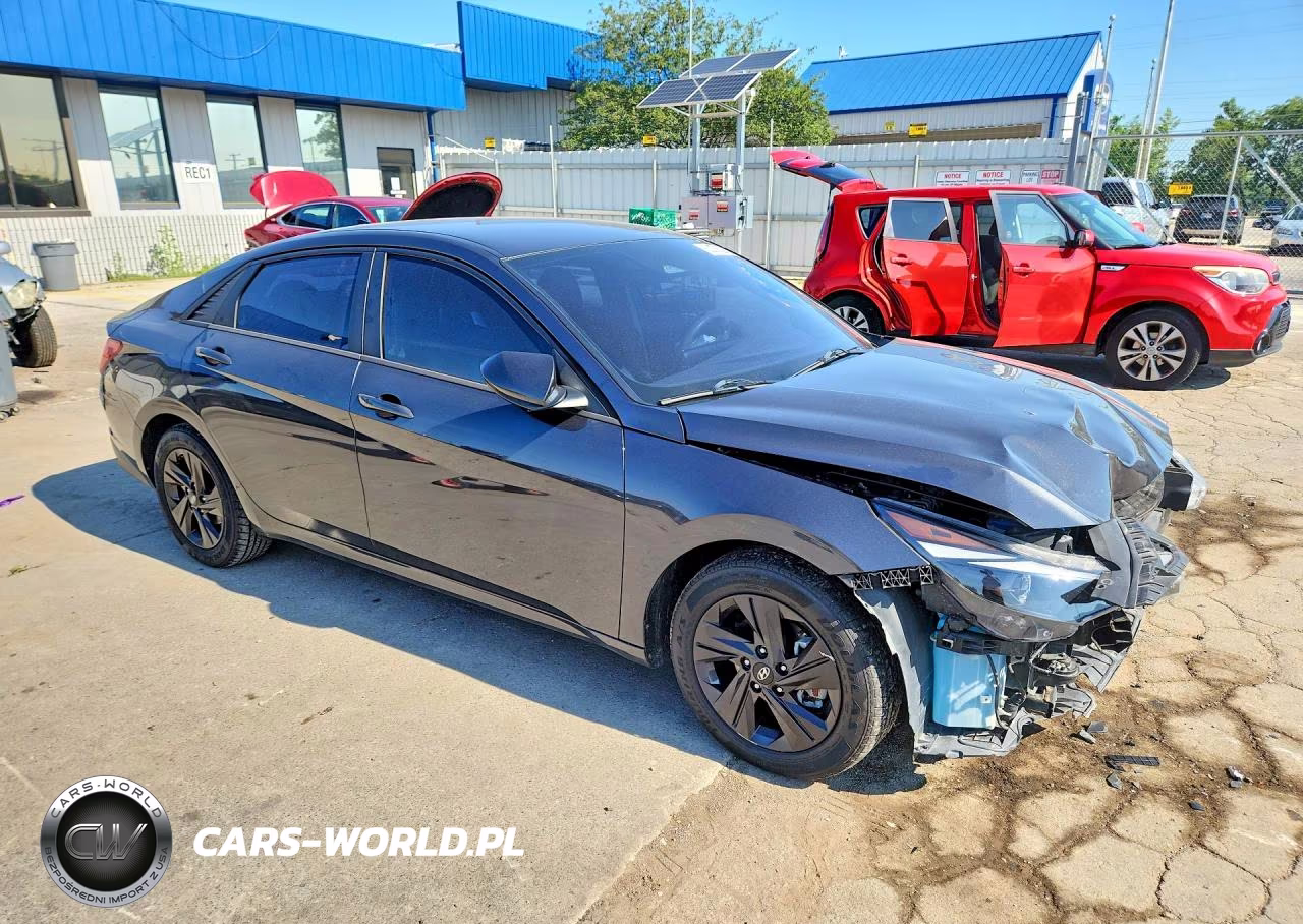 2021 Hyundai Elantra Sel VIN:5NPLM4AG7MH028570 - 4