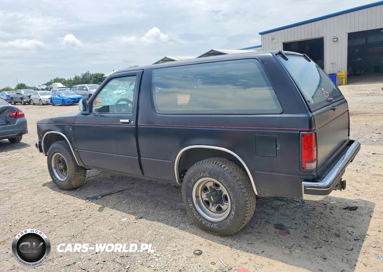 1988 Chevrolet Blazer S10 VIN:1GNCS18ZXJ8237265 - 2