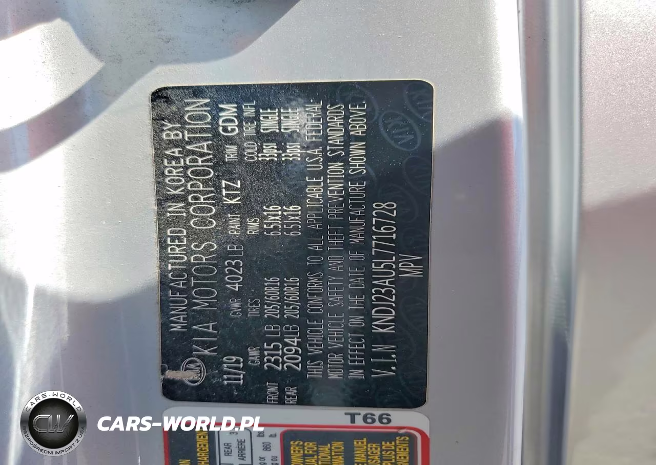 2020 Kia Soul S VIN:KNDJ23AU5L7716728 - 13