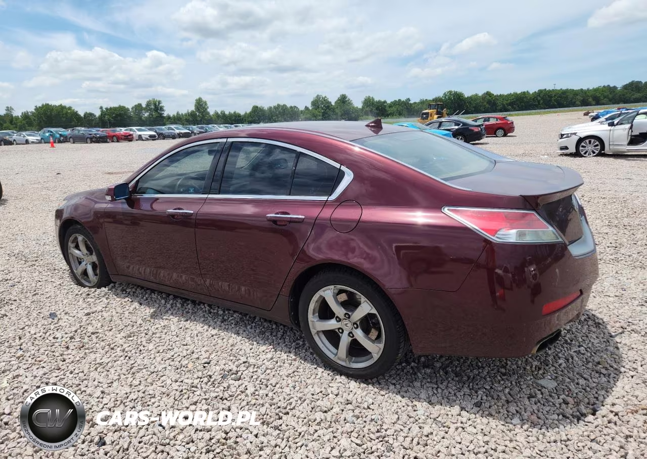 2010 Acura Tl VIN:19UUA9F52AA003632 - 2