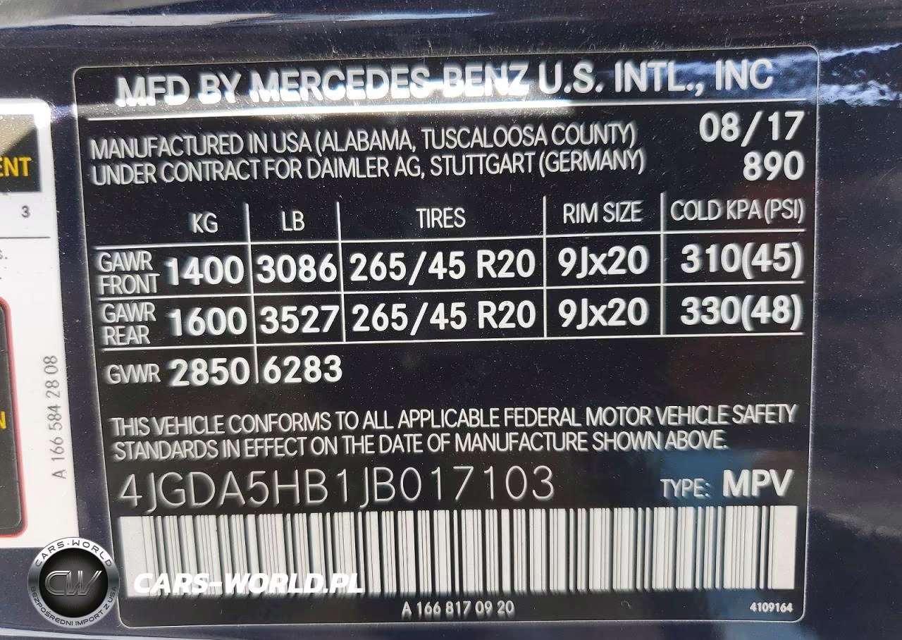 2018 Mercedes-Benz Gle 350 4Matic VIN:4JGDA5HB1JB017103 - 14